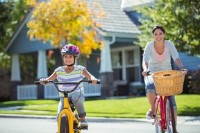 bike w parents