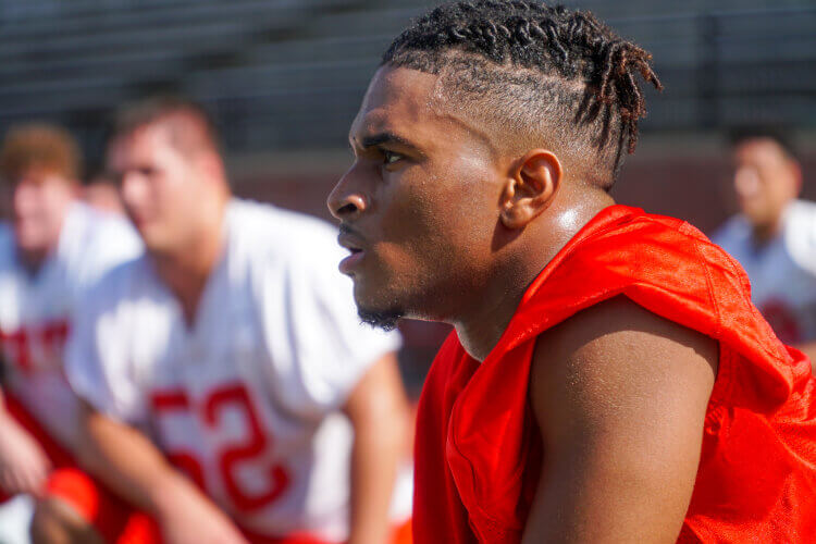 Athlete (Roshaune Downie); Photo by Brandon Morgan 